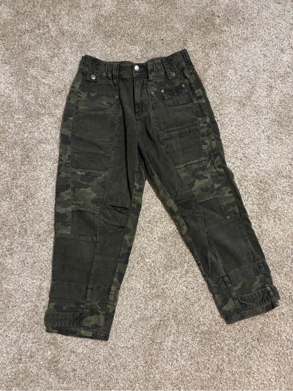 Camo Corduroy Pants